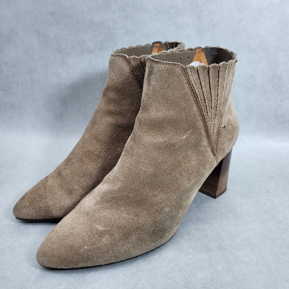 Pikolinos Suede Leather (Size 40) Womens Ankle Boots Brown